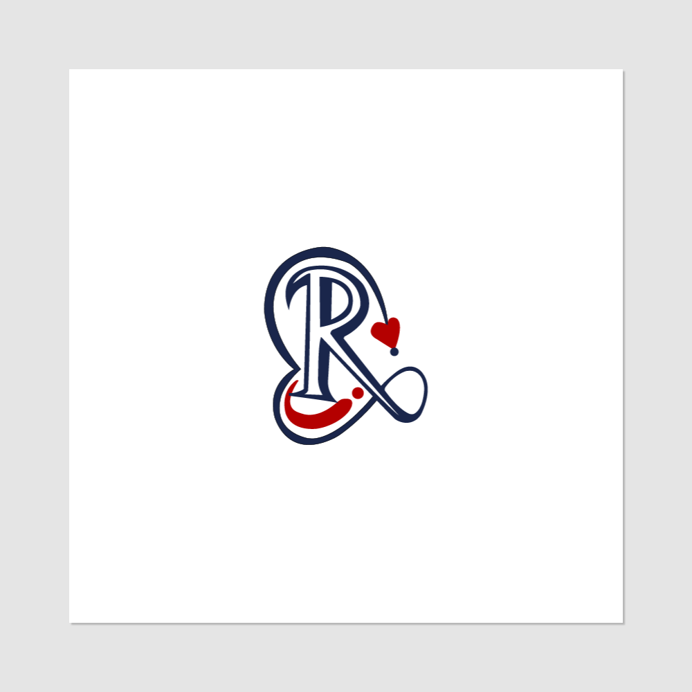 Temporary Tattoo Letter R